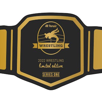 2022 Hit Parade Wrestling Limited Edition - Series 1 - Hobby Box /100 Cena-Goldberg-Jericho-Hogan-Sting