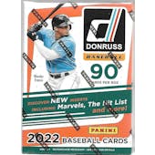 2022 Panini Donruss Baseball 6-Pack Blaster Box (Purple and Rapture Parallels!)