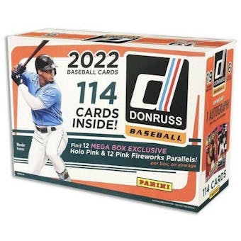 2022 Panini Donruss Baseball Mega Box (Pink and Firework Parallels!)