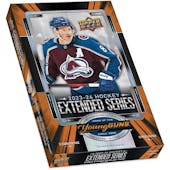 2023/24 Upper Deck Extended Series Hockey Hobby 12-Box Case (Presell)