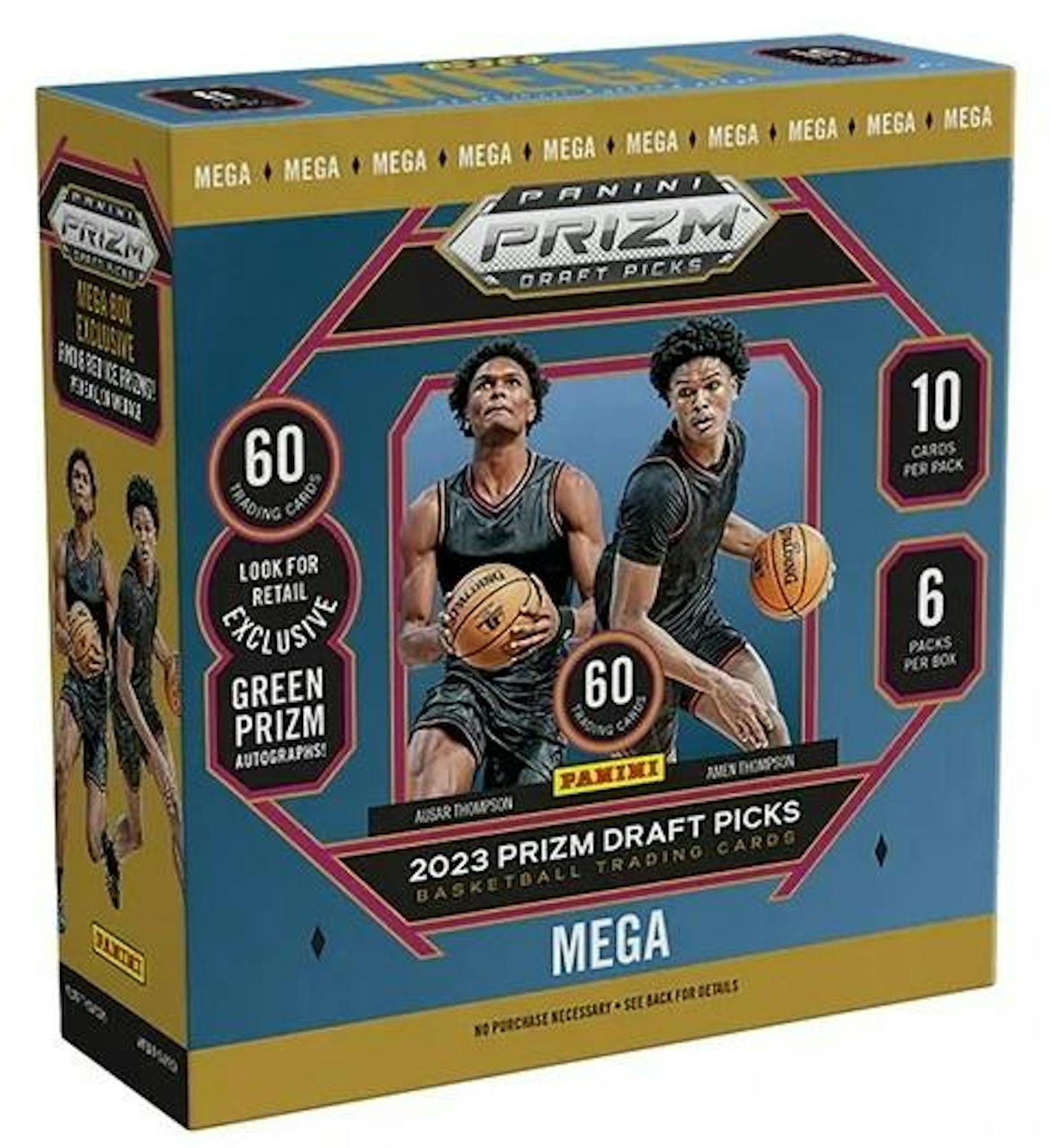 2023/24 Panini Prizm Draft Picks Basketball Mega Box