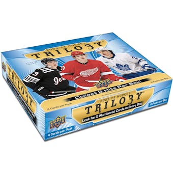 2023/24 Upper Deck Trilogy Hockey Hobby 20-Box Case (Presell)