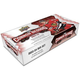 2023/24 Upper Deck Connor Bedard Collection 20-Box (Set) Case (Presell)