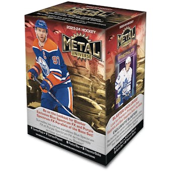 2023/24 Upper Deck Skybox Metal Universe Hockey 5-Pack Blaster Box (Presell)