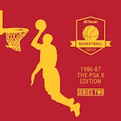 2023/24 Hit Parade Basketball 1986-87 The PSA 8 Edition Series 2 Hobby Box - Michael Jordan