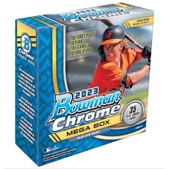 2023 Bowman Chrome Baseball Mega 20-Box Case
