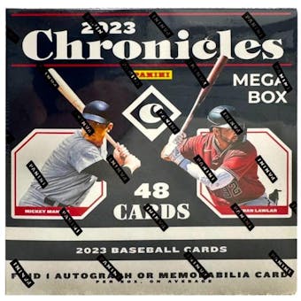 2023 Panini Chronicles Baseball 48-Card Mega 20-Box Case