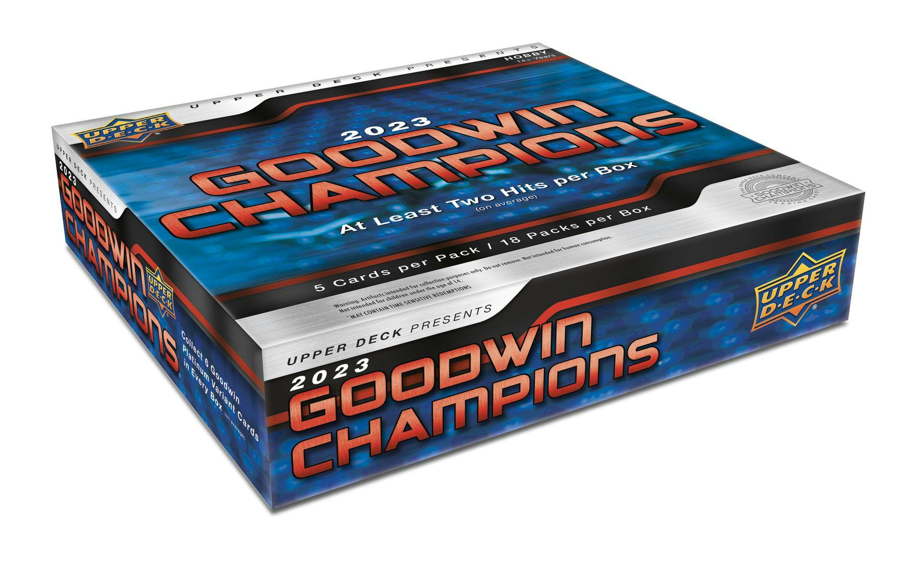 2023 Upper Deck Goodwin Champions Hobby Box (Presell) DA Card World