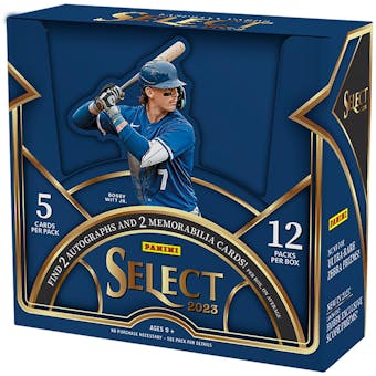 2023 Panini Select Baseball Hobby Box (Presell)