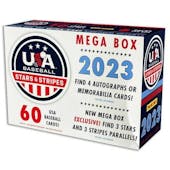 2023 Panini USA Stars & Stripes Baseball Mega Box