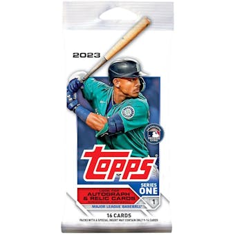 2023 Topps Series 1 Baseball Jumbo Value Pack (Lot of 12)