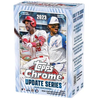 2023 Topps Chrome Update Series Baseball 7-Pack Blaster 40-Box Case