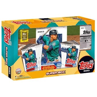 2023 Topps Series 1 Baseball Super Box