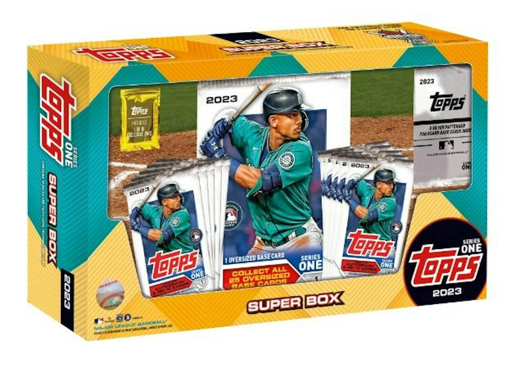 2023 Topps Series 1 Baseball Super Box DA Card World
