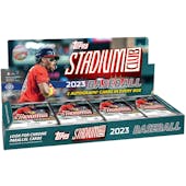 2023 Topps Stadium Club Baseball Hobby Box (Presell)