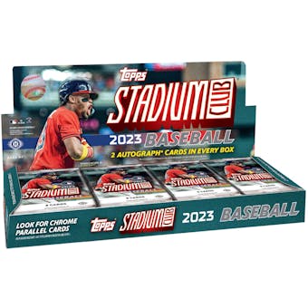 2023 Topps Stadium Club Baseball Hobby 16-Box Case (Presell)