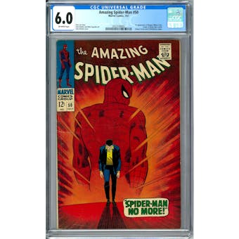Amazing Spider-Man #50 CGC 6.0 (OW) *2023106002*