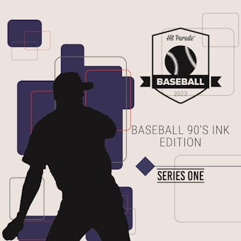 2023 Hit Parade Baseball 90s Ink Series 1 Hobby Box - Willie Mays