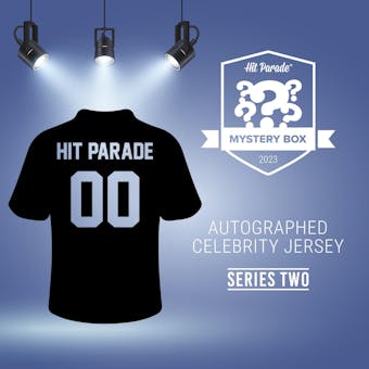 2023 Hit Parade Celebrity Autographed Jersey Edition Series 2 Hobby Box