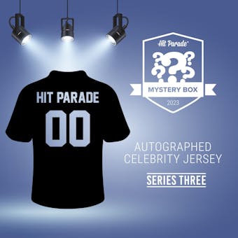 2023 Hit Parade Celebrity Autographed Jersey Edition Series 3 Hobby Box - Will Ferrell