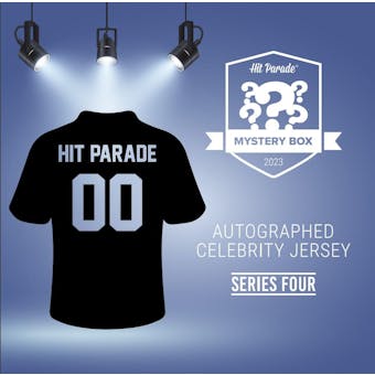 2023 Hit Parade Celebrity Autographed Jersey Edition Series 4 Hobby Box