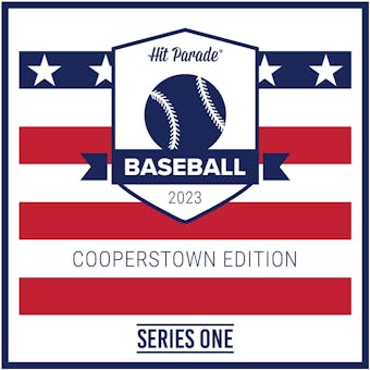 2023 Hit Parade Baseball Cooperstown Edition Series 1 Hobby Box - Babe Ruth