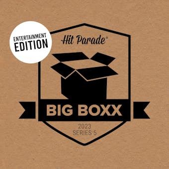 2023 Hit Parade BIG BOXX Entertainment Autographed Series 5 Hobby Box