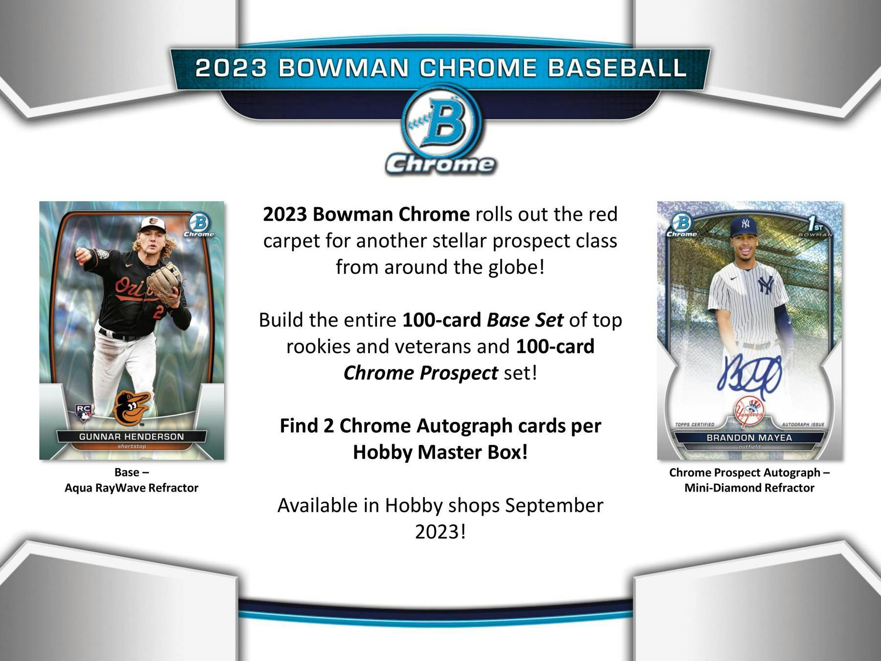 2023 Bowman Chrome Prospects Refractors #BCP-245 Brooks Brannon /499