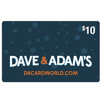 $10 Dave & Adam's Gift Certificate