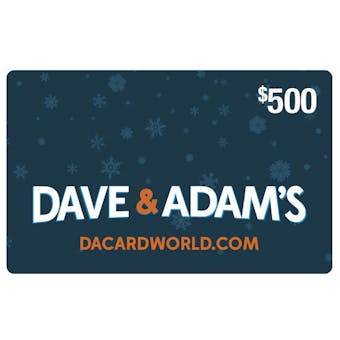 $500 Dave & Adam's Gift Certificate