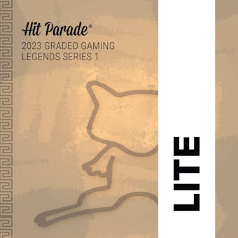 2023 Hit Parade Gaming Legends Lite Series 1 Hobby 10-Box Case