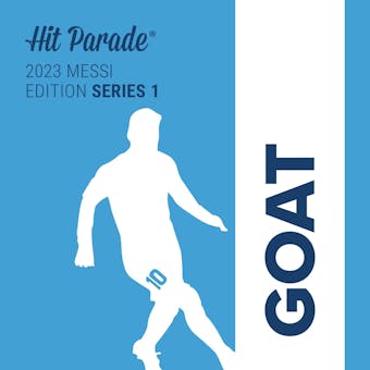 2023 Hit Parade GOAT Messi Graded Edition Series 1 Hobby Box - Lionel Messi