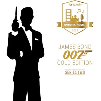 2023 Hit Parade James Bond 007 Gold Edition Series 2 Hobby Box - Daniel Craig