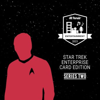2023 Hit Parade Star Trek Enterprise Card Edition Series 2 Hobby 10-Box Case - Leonard Nimoy