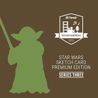 2023 Hit Parade Star Wars Sketch Card Premium Edition Series 3 Hobby Box
