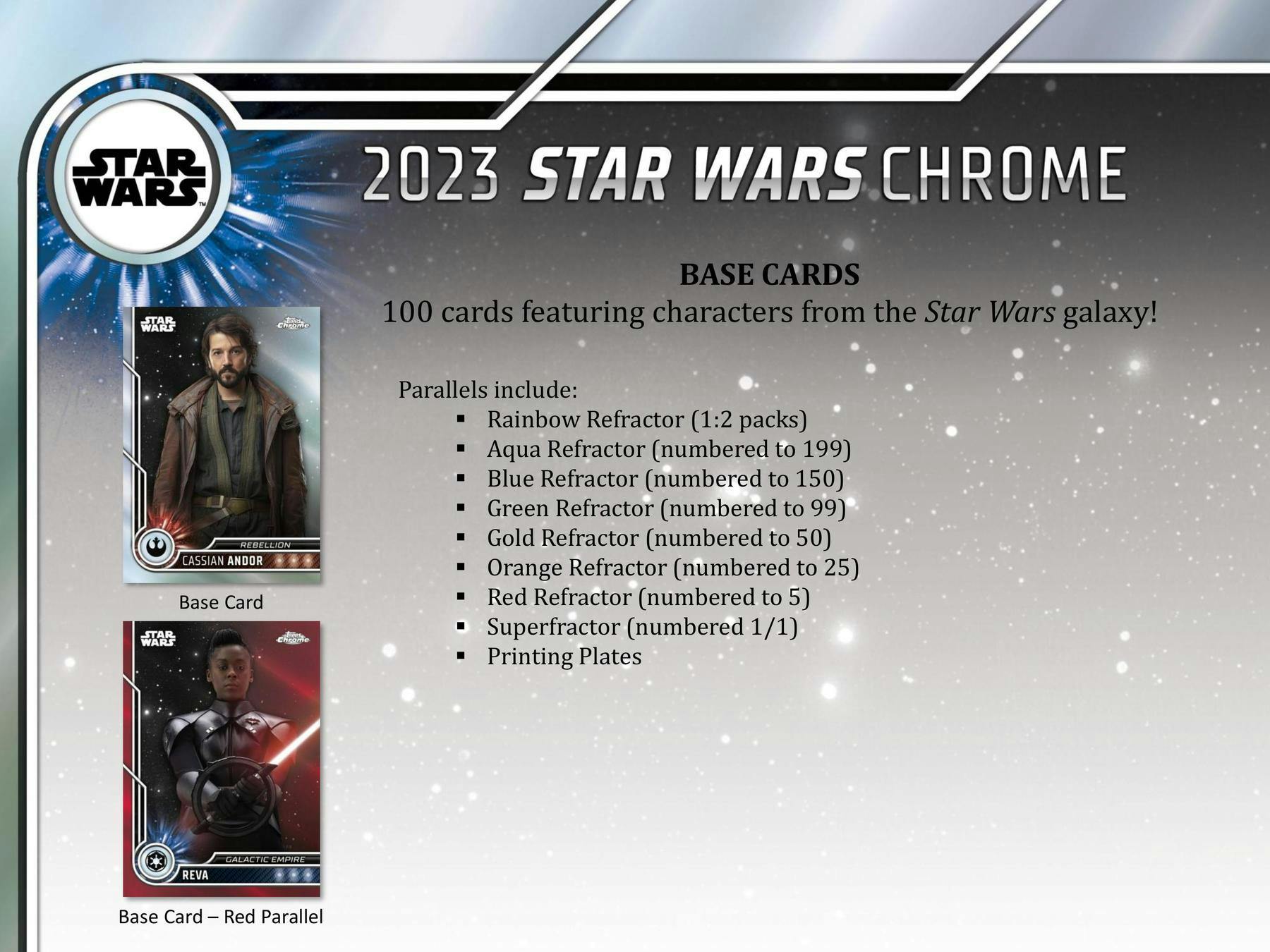 Star Wars Chrome Hobby Box (Topps 2023) DA Card World
