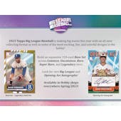 2023 Topps Big League Baseball Hobby 20-Box Case (Presell)