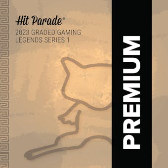 2023 Hit Parade Gaming Legends Premium Series 1 Hobby Box