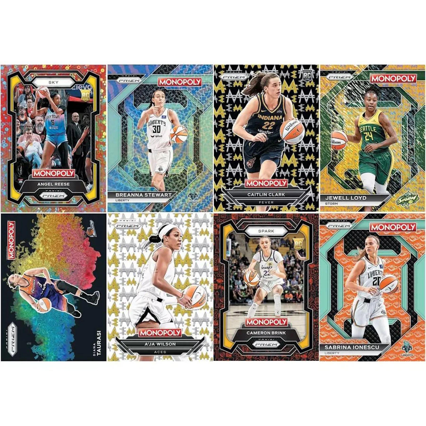 2024 Monopoly WNBA Booster Box 2024 Monopoly WNBA Booster Box