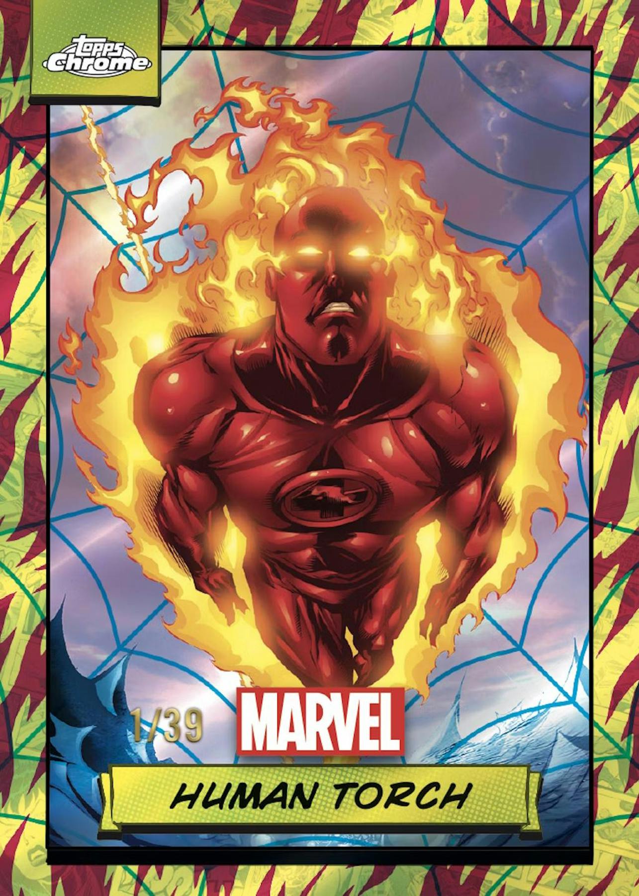 Marvel Chrome Hobby Box (Topps 2024) DA Card World Marvel Chrome Hobby Box (Topps 2024) DA Card World