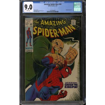 Amazing Spider-Man #69 CGC 9.0 (W) *2024049006*
