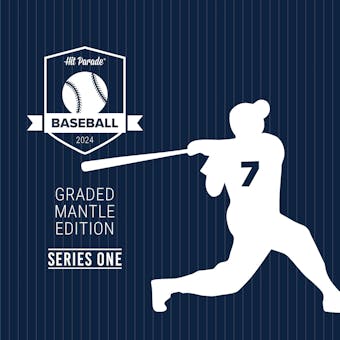 2024 Hit Parade Graded Mantle Edition Series 1 Hobby Box - Mickey Mantle