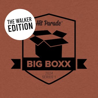 2024 Hit Parade The Walker Edition BIG BOXX Series 1 Hobby Box