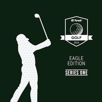 2024 Hit Parade Autographed Golf EAGLE Edition Series 1 Hobby Box - Tiger Woods & Jack Nicklaus