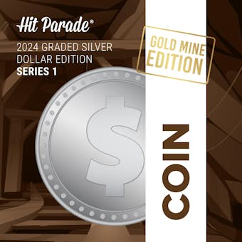 2024 Hit Parade Graded Silver Dollar Gold Mine Edition Series 1 Hobby Box