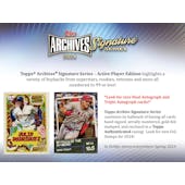 2024 Topps Archives Signature Series Baseball Hobby 20-Box Case - 20 Spot Random Card Break #6