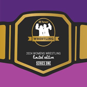 2024 Hit Parade Womens Wrestling Limited Edition Series 1 Hobby 10-Box Case - Becky Lynch