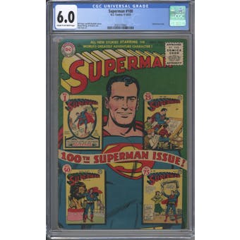 Superman #100 CGC 6.0 (C-OW) *2025773002*
