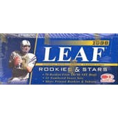 1998 Leaf Rookies & Stars Football Hobby Box