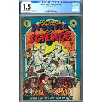 Picture Stories from Science #2 CGC 1.5 (C-OW) *2026365009*